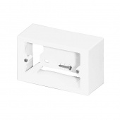 10972 ABR Монтажная коробка, итальянский стандарт (83,5) белый